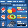 roygra Grip Strength Trainer (8 Pack), Forearm Strengthener, Stress Balls