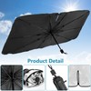 Car sun protection, windscreen, windscreen sun protection, heat protection, car