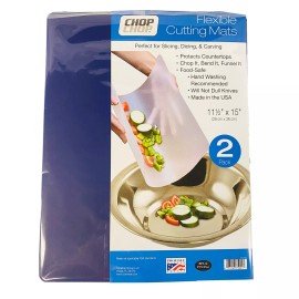Chop Chop 8 Flexible Kitchen Fruit Vegetable Crafts Cutting Chopping Table Mats Board USA