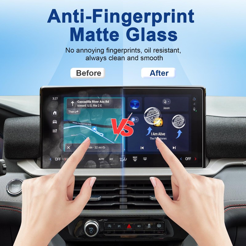 Coleya Anti-Glare Matte 2025 2026 Explorer Screen Protector, for Ford