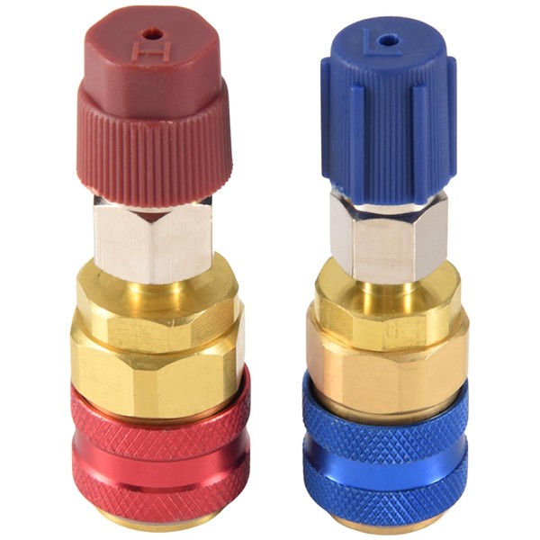 Borimend High and Low Side Expansion Adapter R134A Freon Quick