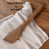 Premium Teak Wood 13-Inch Spatula Turner - Handcrafted, Durable, and