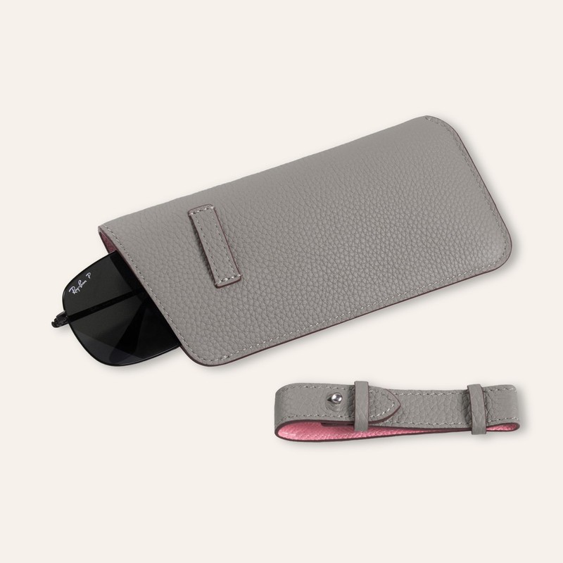 COGURE COP-GC Glasses Case, Sunglass Case, Open Type, Belt Included,
