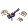 KWB DÃBELPROFI/Dowel JIG, Complete Set with CV Wood Drill BITS and Wooden DOWELS, Universal Drilling AID