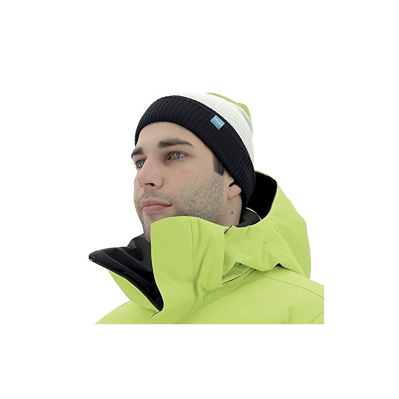UYN O102133 NATYON FLAG Hat Unisex Black/White/Kiwi Colada UNI