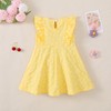 Toddler Baby Dress Floral Ruffle Sleeve Dresses for Girls Casual