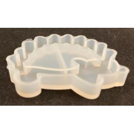 Unbranded Hedgehog Shaker Mold - Keychain Charm Epoxy Resin Silicone Mold