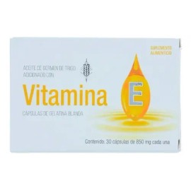 Progela Vitamina E 30 Capsulas C/aceite De Germen De Trigo. Sabor No
