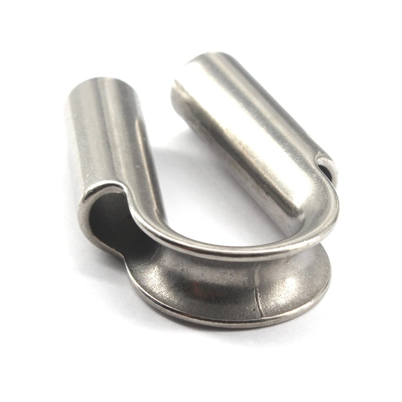 M6 Wire Rope Thimble 304 Stainless Steel (Pack of 6)