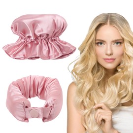 LNSYSNS 2 Stück Silk Heatless Curls Lockenwickler Über Nacht, Weich und Bequem Overnight Curls, Locken Ohne Hitze Nicht Beschädigt Haar, Leeignet für Lange Haare Über Nacht