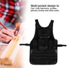 Tool Apron BBQ Barbecue Grill Apron with Pocket Adjustable Side