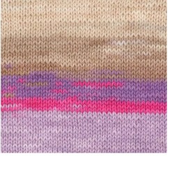 Premier Yarns Hipster Cotton Yarn - 3.5 Oz - #3 DK Light Weight - 3 Pack Bundle with Bella's Crafts Stitch Markers (Fuchsia Fun)