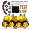 4WD Robot Smart Car Chassis Kits Car with Speed Encoder