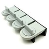 (TUISKU) Window Lock Sash Stopper Set of 4 Auxiliary Lock