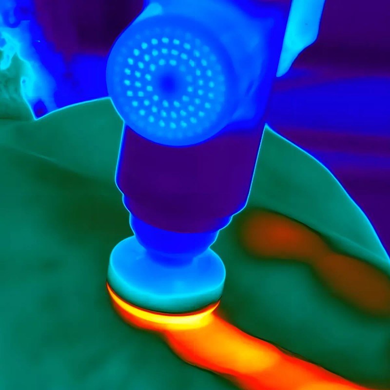Hyperice Cabezal Caliente Para Pistola De Masaje Compatible Hypervolt Color