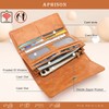 APHISON Womens Wallet RFID Blocking PU Leather Clutch Long Wallet