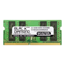 Black Diamond Memory 32GB Memory Gigabyte notebooks 15-X9 15G XC