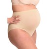 MAMSY Women's Maternity Briefs, beige