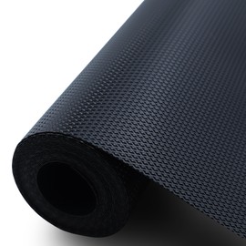 Non-Slip Shelf Liner, for Kitchen Cabinets, Washable Oil-Proof & Waterproof Drawer Mats for Refrigerators, Shelves & Desks, Non-Adhesive EVA Material