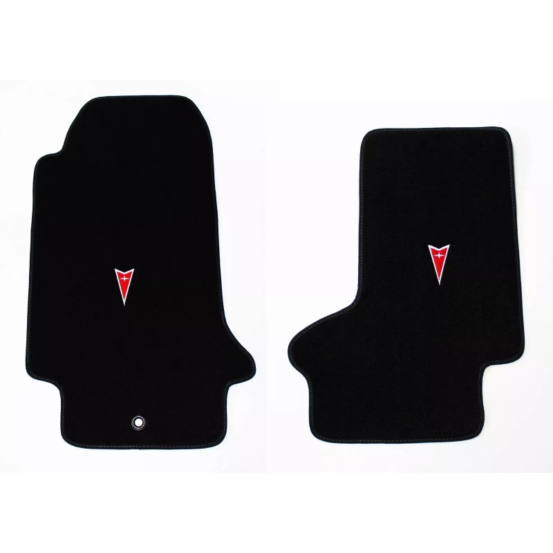 AFM New! 2007 - 2010 Black Floor Mats Solstice Embroidered