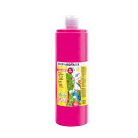 Eberhard Faber 578919 - Pittura a dita EFA, magenta chiaro, 750 ml, lavabile e ad asciugatura rapida
