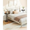 CHOEZON Small Round Side Table, Drink Table for Small Spaces,
