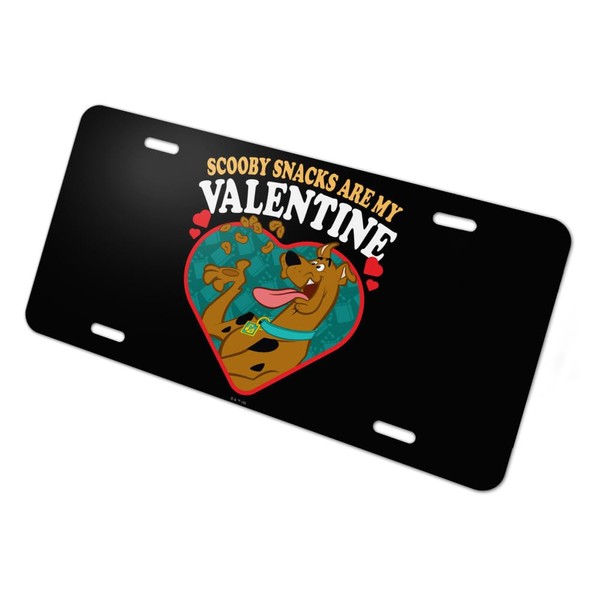 Scooby Doo Scooby Snacks are My Valentine Novelty Metal Vanity