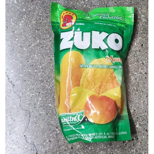 ZUKO 2 PACK ZUKO MANGO DELICIOUS FLAVORED DRINK MIX FORTIFIED