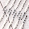 WLOT Fine Detail Brushes with Triangular Handles,10 Miniature Brush for