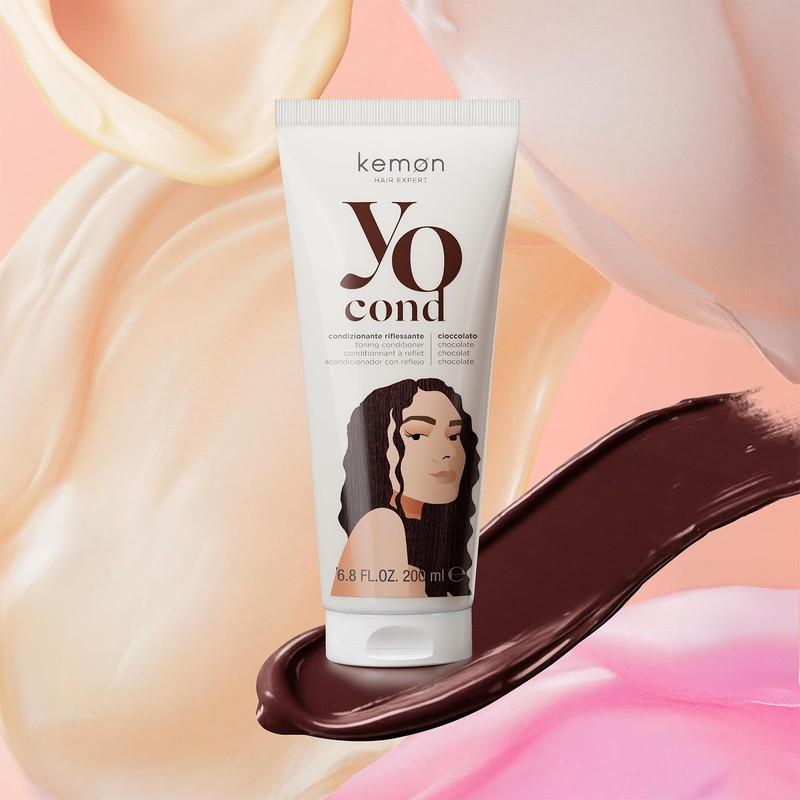 Kemon Yo Cond Cioccolato Maschera Riflessante Vegan 200 ml