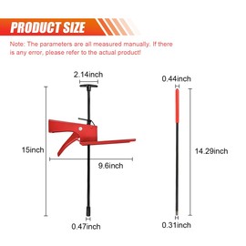 Brake Pedal Depressor Tool, 28 Inch Adjustable Accelerator Pedal Depressorfor Vehicle Testing & Maintenance, Pedal Depressor for Car Truck Vehicle Brake, Throttle, Clutch Pedal