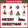 12Pcs Christmas Dishwasher Magnet Cover, Merry Christmas Dishwasher Magnetic Sticker