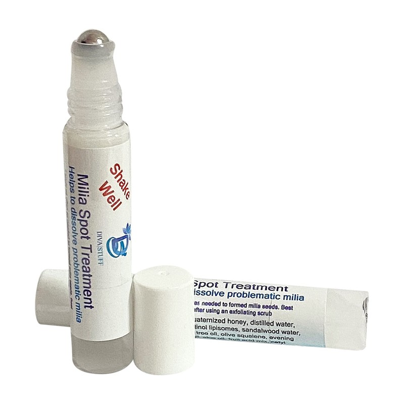 Diva Stuff, 2 Pack, Milia Spot Treatment With Olive Squalene,