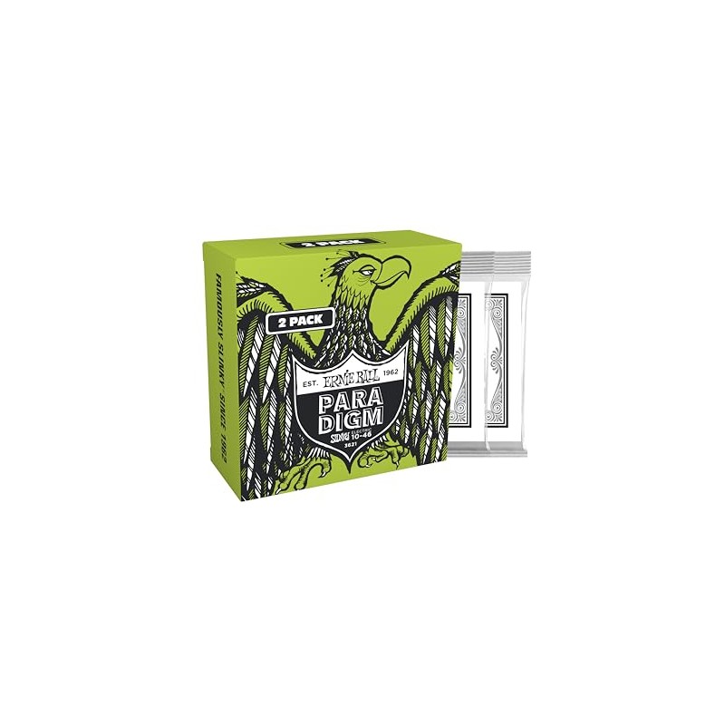 Ernie Ball Regular Slinky Paradigm 2 Pack 10-46