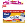 POM 2-Ply Toilet Paper 45 rolls, 473 sheets/roll