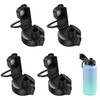 4 Pcs Auto Flip Lid Replacement for Wide Mouth, Bubba