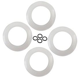 Zafina-UP (4 Pack) Toilet Valve Gasket Seal Kit Fits for American Standard Champion 4 Tank Flush Valve & Eljer Titan 4 Replaces 7301111-0070A