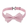 HOULIFE Bow Tie Men's Set - Adjustable Satin Polyester Bow