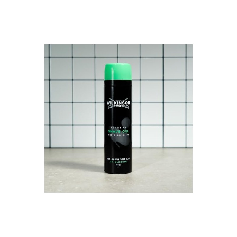 Wilkinson Sword Masterful Shave Sensitive Shave Gel 200ml