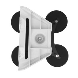 Mini Roof Mount, Mini Mounting Kit, Magnetic Mount Bracket with Pipe Adapter and Screw Nut for RV Car Roof, Stainless Steel for Internet Satellite