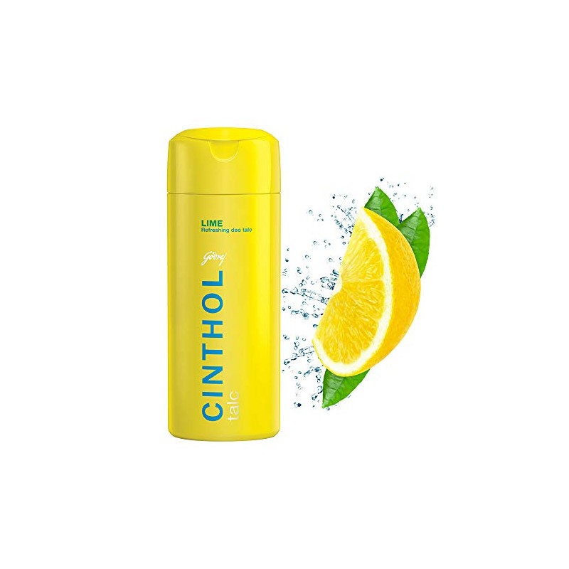Cinthol Lime Refreshing deo Talc 300gm by Cinthol
