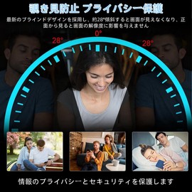 [Anti-Peeping & Anti-Glare] For Galaxy Z Fold6 5G Glass Film (2 Sheets) [Front Protection Exclusive] Z Fold6 Film Galaxy Z Fold 6 Outer Screen Privacy Protection Film 9H Hardness Asahi Glass Sheet