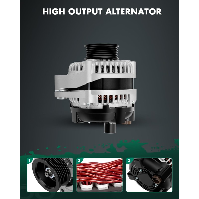 SCITOO Alternator Fits for Honda for Odyssey 2002 2003 2004,