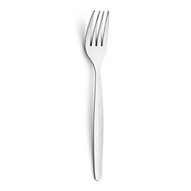 Amefa Scandinavia Set of 6 Forks 18/0 Stainless Steel Thick 1.8 mm Plain