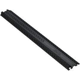 Speed Bump Cable Hose Protector 39 Inch 2000 Lbs Capacity Drop Over Cord Cover Ramp Plastic MaterialQuantity: 1