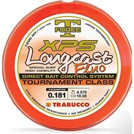 Trabucco Longcast Fluo Fishing Line 0.307 mm 11.92 kg 1200 m Siliconised Sea Spinning Surfcasting Fedeer Stream Trout