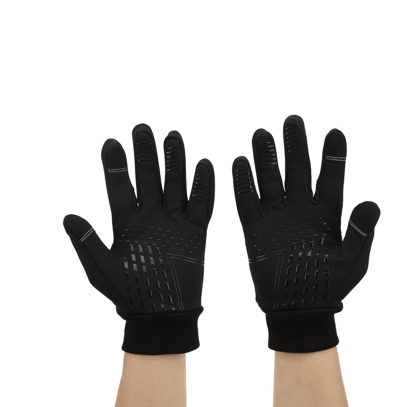 Winter Outdoor Touch Screen All Finger Gloves Antislip Windproof Fleece