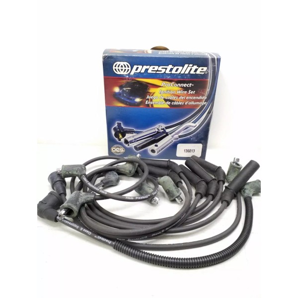 Prestolite 136013 Prestolite Pro Connect Spark Plug Wires Black 7mm
