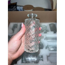 BIGIVACA Set of 30 Glass Clear Bud Vases in Bulk,Small Vases for Centerpieces,Mini Glass Vintage Vases for Wedding Decorations,Centerpiece Table Decorations