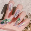 Abalone Shell Flakes for Nail Art, Mixed Size 3D Abalone